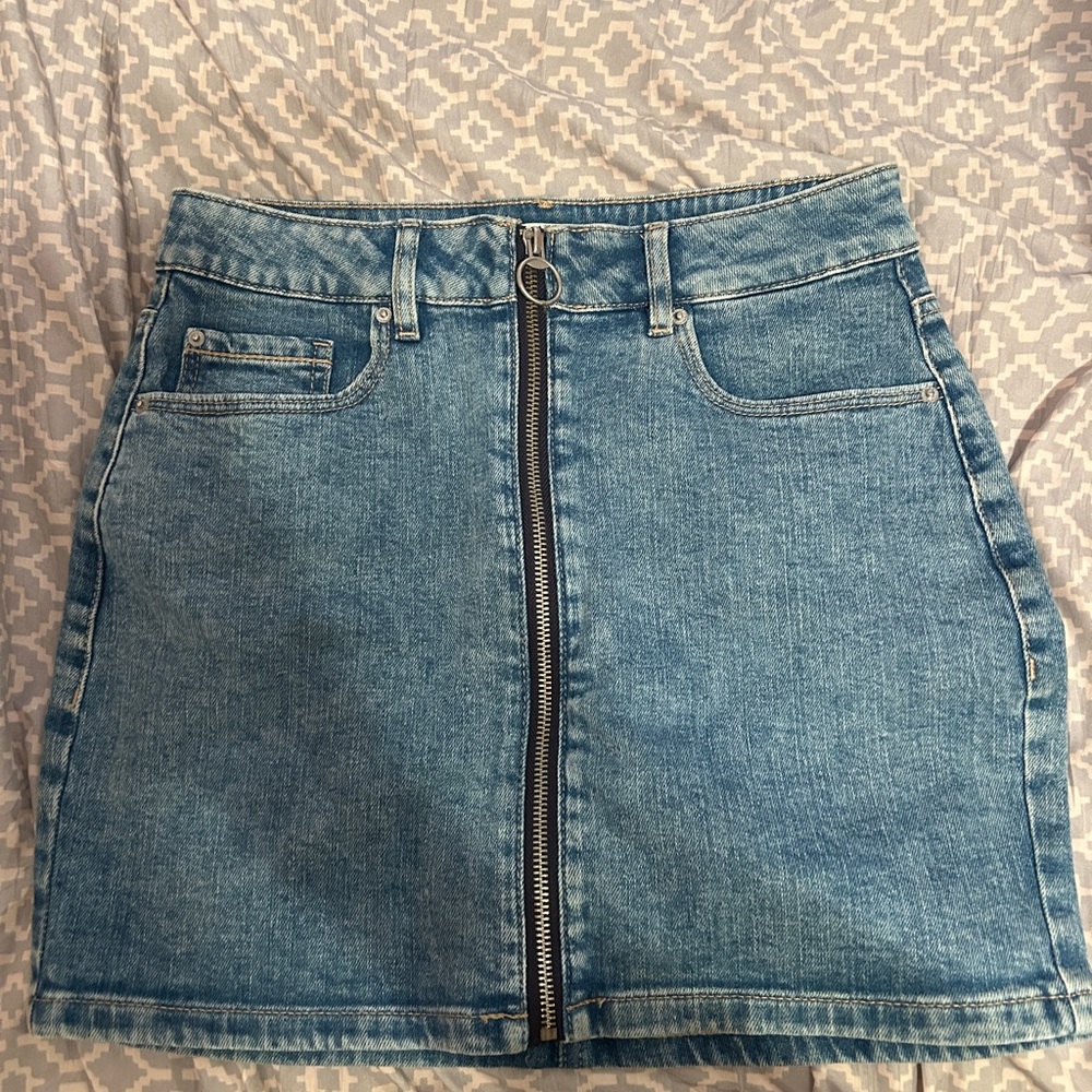 Jean Skirt, Garage, Size Small